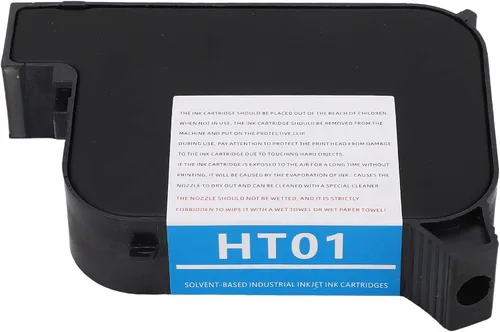 Miniatura 4 de Hilitand Cartucho de tinta invisible de 0.500 in y 1.4 fl oz, cartucho de tinta para impresora de inyección de tinta, máquina de codificación