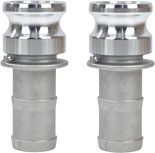 Miniatura 6 de 2 accesorios de aluminio Camlock - Accesorios de manguera de leva y ranura tipo E, acoplamiento Camlock de 1 pulgada
