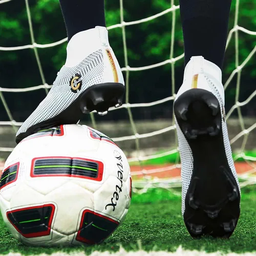 Miniatura 6 de Zapatos deportivos de fútbol para niños y hombres, tenis de fútbol para equipo de fútbol, ligeros, para correr, al aire libre, cómodos