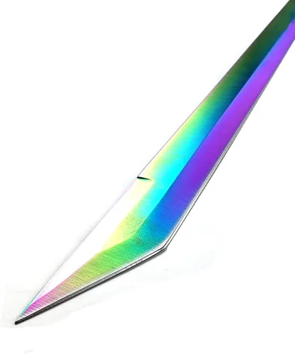 Miniatura 2 de Machetes tácticos gemelos de 51 y 30 cm con hoja fija; katana, juego de espadas; para campamento, colecciones, regalos, deportes al aire libre
