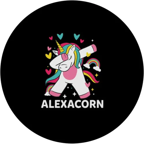 Miniatura 3 de Alexacorn - PopGrip intercambiable con nombre personalizado de unicornio de Alexa PopSockets