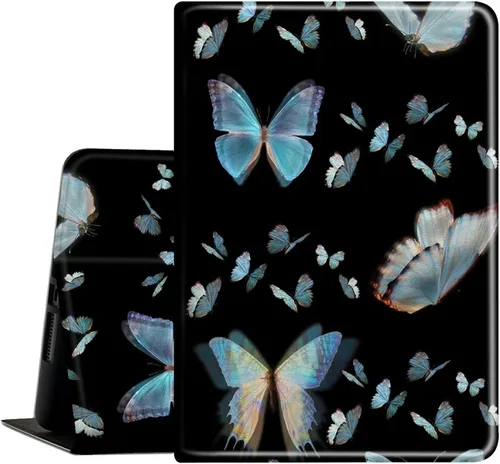 Miniatura 18 de Funda para tablet Kindle Fire HD 8 y 8 Plus (12ª generación 2022), funda delgada de piel sintética con función de encendido automático para tableta