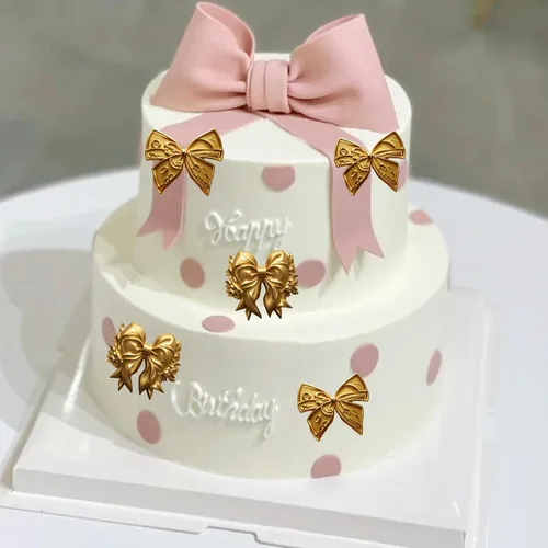 Miniatura 8 de 2 moldes de silicona para decoración de tartas con moño, moldes de silicona de chocolate bordado 3D, para bodas, cumpleaños, cupcakes, dulces