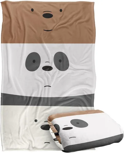 Miniatura 12 de We Bare Bears Grizz - Manta de tacto sedoso, súper suave, 36 x 58 pulgadas