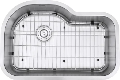 Miniatura 7 de Ruvati RVM4700 Fregadero de Cocina Bajo Encimera de 31.5 Pulgadas - Fregadero de Cocina de Acero Inoxidable Calibre 16 de Un Solo Seno con Acabado