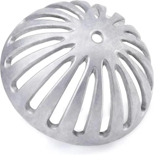 Cubierta de drenaje de piso de aluminio resistente de 5-1/2 pulgadas | Commercial,Dome Cover,Preventing Leaves from Clogging the Drain,Fits