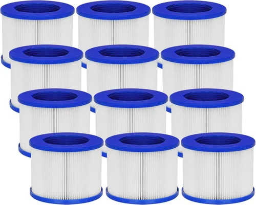 Miniatura 10 de Cartuchos de filtro de repuesto para bañera de hidromasaje – Compatible con todas las bañeras de hidromasaje RELXTIME, ALEKO, Wejoy, Aquaspa Hot Tub