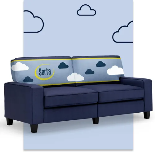 Miniatura 20 de Serta Palisades Sofás Tapizados para Sala, Sofá de Diseño Moderno, Tela, Beige