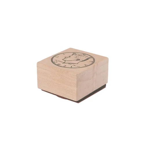 Miniatura 3 de READY 2 LEARN Sellos de monedas – Cabezas – Juego de 5 – Sellos de madera para monedas, matemáticas y actividades de bricolaje – Uso para tarjetas