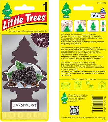 Miniatura 15 de LITTLE TREES Ambientador de coche Árbol de papel colgante para el hogar o el coche Fresco por la mañana Paquete de 3