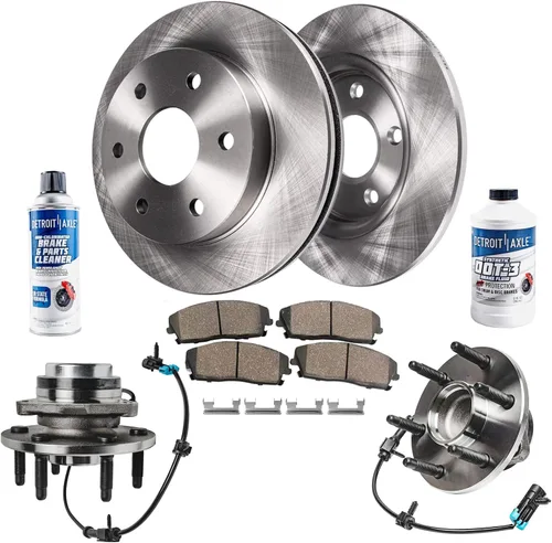 Miniatura 82 de Detroit Axle - Rotores de freno para Ford Mustang 2015 2016 2017 2018 2019 2020 2021 2022 2023 Rotores de freno de disco 2016 2017 2018 2019