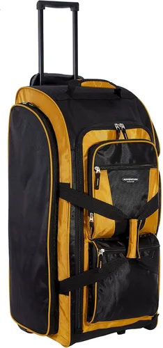 Miniatura 5 de Travelers Club Xpedition Bolsa de lona vertical con múltiples bolsillos de 30 pulgadas