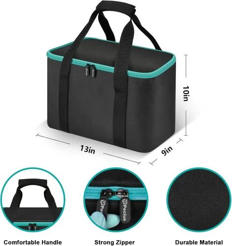 Miniatura 2 de Bolsa de herramientas universal para sierra circular DEWALT 20V MAX de 6.5 pulgadas DCS391B/DCS565B, para Makita XSS02Z 18V Sierra Circular, solo