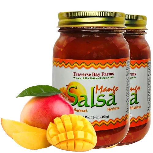 Miniatura 10 de Traverse Bay Farms Salsa gruesa - Caliente: fabricada en pequeños lotes con la mayor cantidad de productos cultivados localmente como sea posible.