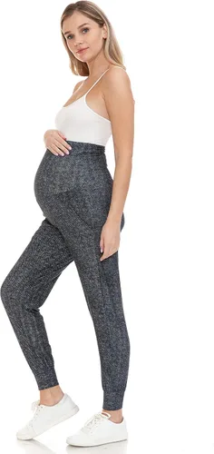 Miniatura 4 de Leggings Depot Pantalones de maternidad para mujer, sobre el vientre, pantalones deportivos casuales para descansar