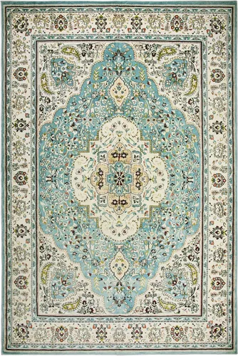 Miniatura 125 de Lahome Alfombra Bohemia Tribal Lavable de 3 x 5, Alfombras Antideslizantes para Entrada, Dormitorio, Sala de Estar, Vintage, Ultra Suave, No