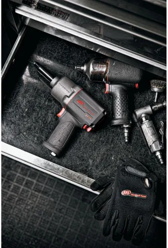 Miniatura 12 de Ingersoll Rand 2235TiMAX Llave de impacto neumática de 1/2 pulgada con salida de par de hasta 1,350 pies-libras