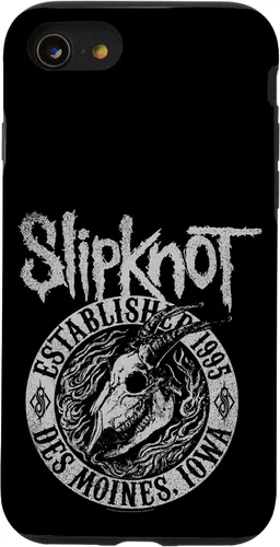 Miniatura 18 de Funda negra oficial de Slipknot Goat Flames para iPhone 17