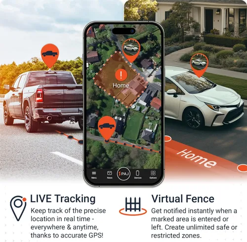 Miniatura 2 de PAJ GPS Rastreador GPS USB 4G - Mini rastreador de vehículos para automóviles y camiones - Conexión directa de 12 V a través del puerto