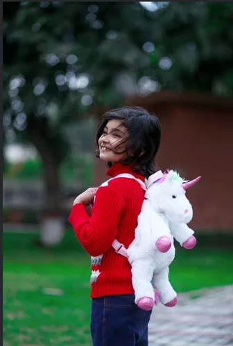 Miniatura 5 de Plushland Peluche esponjoso de unicornio arcoíris de 14 pulgadas – Suave regalo mágico para autismo déficit de atención hiperactiva, regalo de Nuevo