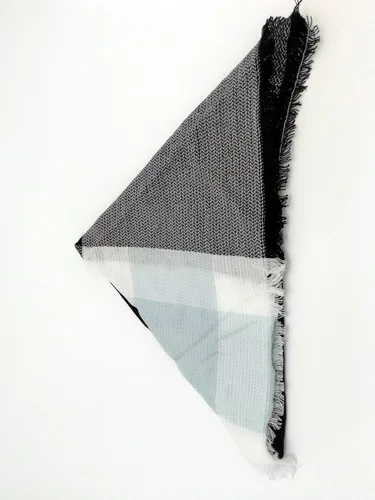 Miniatura 119 de Wander Agio - Bufanda envolvente con diseño a cuadros o triangular para mujer, cálida y larga, de punto, sensación de cachemira, chal