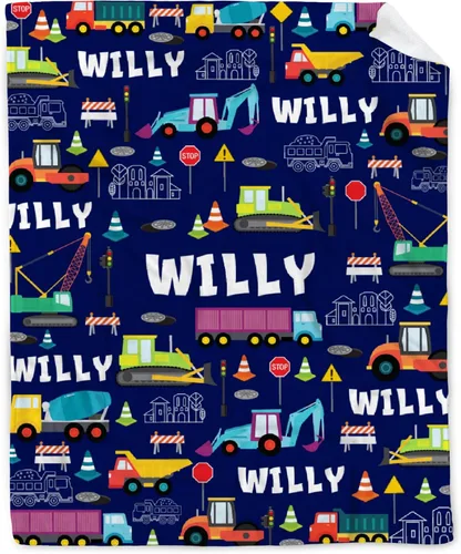 Miniatura 33 de Manta personalizada de franela de vellón con nombre, ligera, suave, bonita y acogedora para cama, sofá, viajes al aire libre, 30 x 40 pulgadas