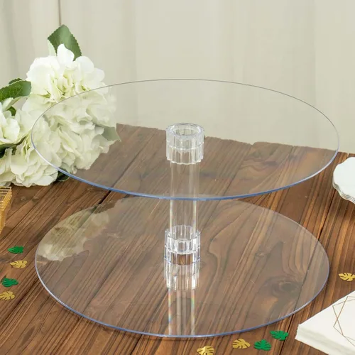 Miniatura 2 de Efavormart - Soporte para decoración de postres de 2 niveles de 18 pulgadas para cumpleaños, Navidad, fiesta, boda