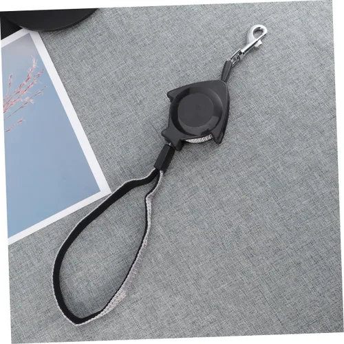 Miniatura 9 de Alipis Correa retráctil para perros pequeños, cuerda de tracción telescópica automática con mango ergonómico, agarre cómodo para entrenamiento