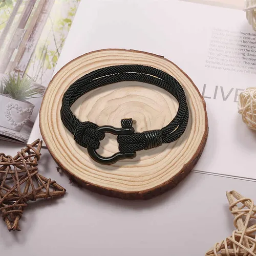 Miniatura 6 de Pulsera con texto en inglés "To My Men" para hijo, nieto, bonificación, hijo, hombre, novio, adolescente, cumpleaños, graduación, aniversario