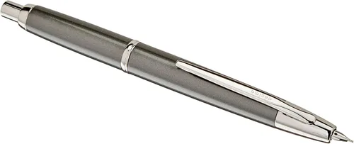 Miniatura 4 de Pilot Pluma estilográfica Decimo sin tapa, cuerpo negro, punta M (FCT-15SR-B-M)