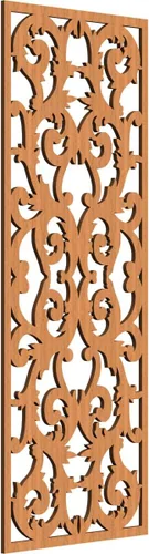 Miniatura 61 de Meadville Paneles decorativos de pared de madera con calado, 9 3/8 pulgadas de ancho x 24 3/8 pulgadas de alto x 1/4 de alto, aliso