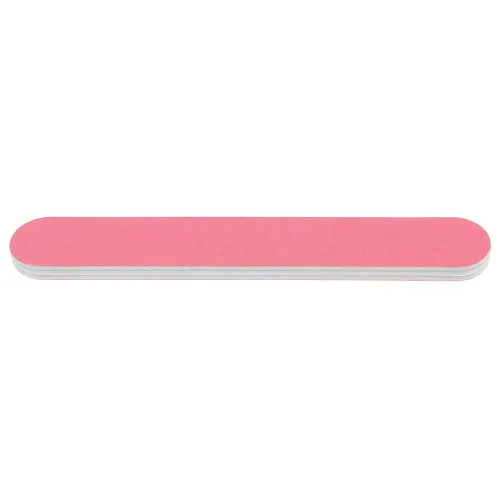 Miniatura 4 de ForPro Professional Collection Mini tabla de espuma, lima de uñas de doble cara, grano 280/400, 3.5 pulgadas de largo x .5 pulgadas de ancho, rosa