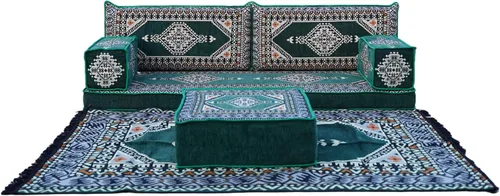 Miniatura 64 de arabicsofa Sofá de piso árabe Jalsa - Sofá tradicional hecho a mano para sala de estar