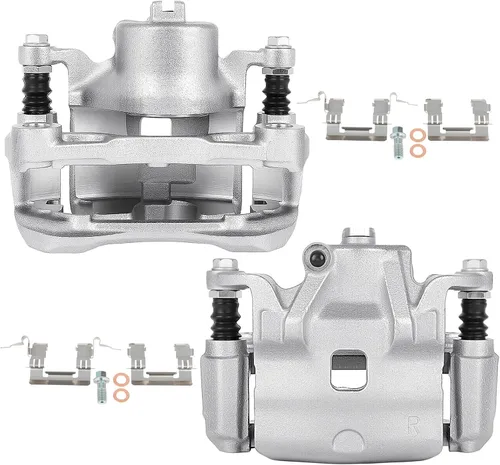 Miniatura 27 de SCITOO 18B4695 18B4694 Juego de pinzas de freno de disco con soporte para Chevy Blazer / S10, para GMC Jimmy 98-05, para GMC Sonoma 1998-2004