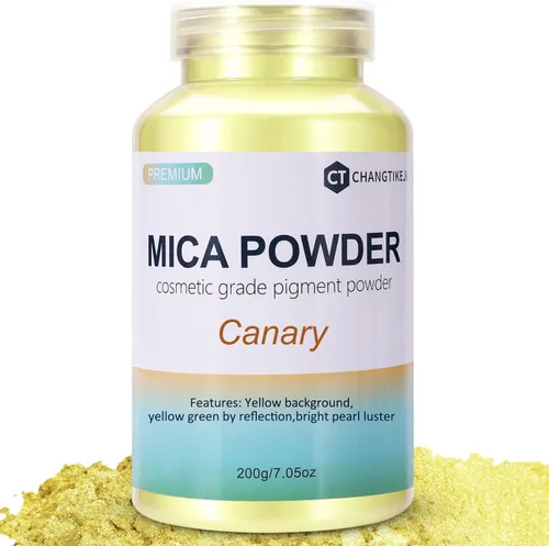 Miniatura 24 de CHANGTIKEJI Polvo de mica – 81 colores – 0.35 oz/botella de pigmento natural en polvo para resina epoxi, fabricación de jabón, fabricación de velas