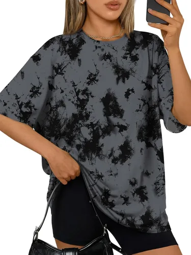 Miniatura 32 de Trendy Queen - Camisetas de entrenamiento de moda para mujer, camisetas atléticas de manga corta para verano y primavera, disponibles en tallas
