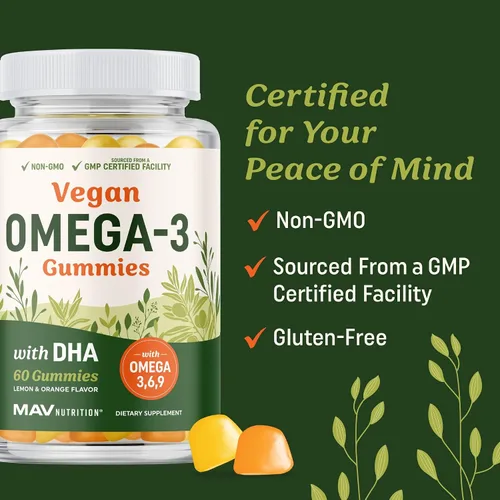 Miniatura 7 de Omega + DHA gomitas