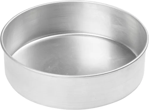 Miniatura 4 de Winco Molde redondo de aluminio resistente para pasteles de capas, 8" x 2