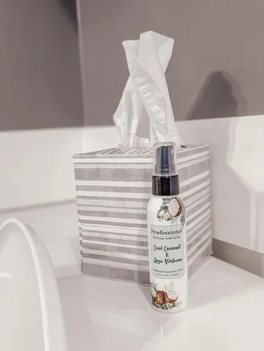 Miniatura 6 de Spray de excremento para inodoro, spray de inodoro Pre Poo, eliminador de olores de baño y ambientador, 2.5 onzas, paquete de 5
