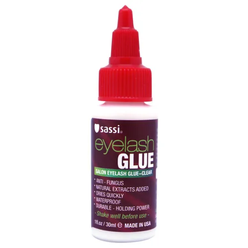 Miniatura 4 de Sassi - Pegamento para pestañas oscuro 2 oz Fórmula de extracto natural de secado rápido, impermeable, adhesión duradera, larga duración, adhesivo