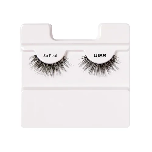 Miniatura 4 de KISS My Lash But Better, Pestañas Postizas, 'Tan Real', 12mm, Incluye 1 Par De Pestañas, Fácil De Aplicar, Racimos De Pestañas Reutilizables