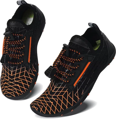 Zapatos de agua para niños y niñas, de secado rápido, calcetines acuáticos descalzos, playa, piscina, natación, tenis deportivos ligeros para niños