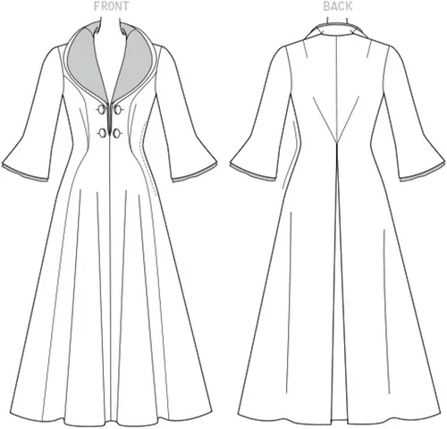Miniatura 6 de Vogue Patterns V1738A5 Vestido de señorita