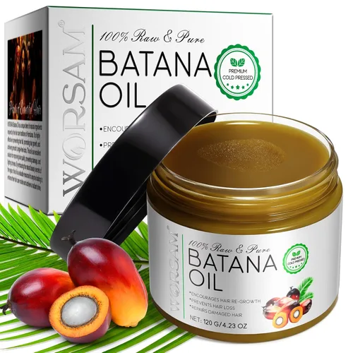 Aceite de batana para el crecimiento del cabello, aceite orgánico 100% puro y crudo de Honduras, estimula el crecimiento, previene la pérdida,