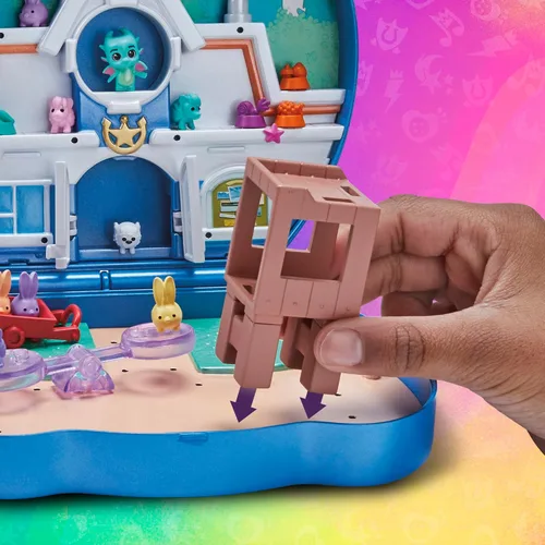 Miniatura 10 de My Little Pony Mini World Magic Compact Creation Critter Corner - Juguete, Set de Juego Construible con Pony Hitch Trailblazer para Niños de 5 Años