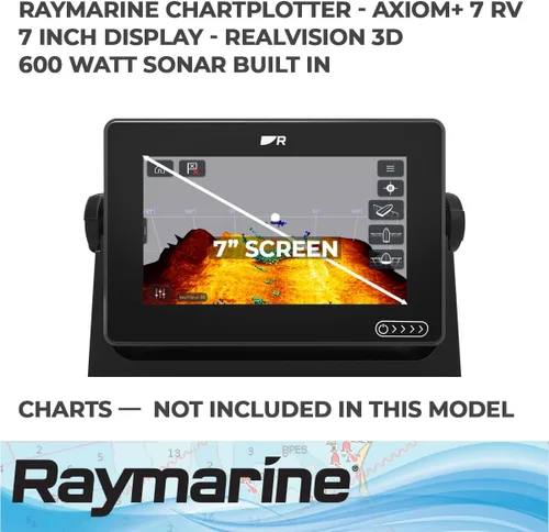 Miniatura 2 de Raymarine E70635 Axiom+ 7 Chartplotter Fishfinder