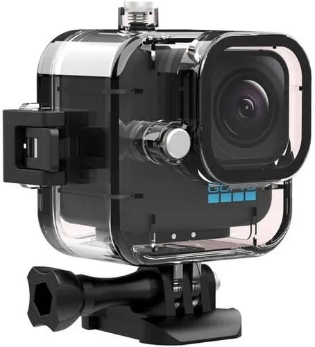 Miniatura 8 de Coyktonty - Funda impermeable para GoPro Hero11 Mini, color negro, 98.4 ft, accesorio de filmación subacuática con soporte y tornillos