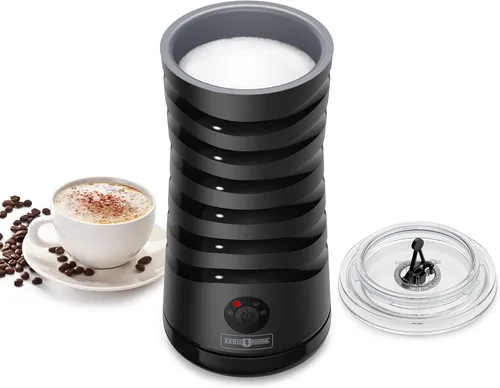 Miniatura 10 de Espumador de leche, vaporizador y espumador de leche 4 en 1 Paris Rhône, calentador de leche de espuma caliente y fría con control de temperatura