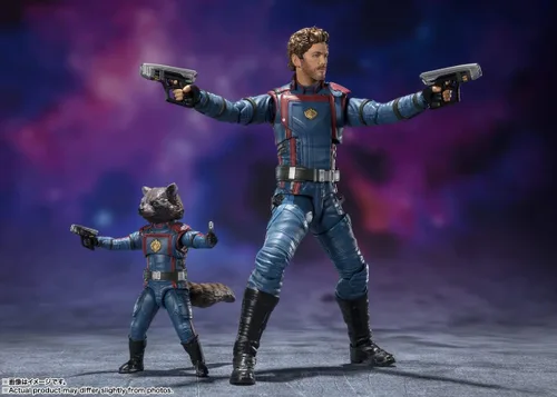 Miniatura 4 de TAMASHII NATIONS - Guardianes de la Galaxia: Vol. 3 - Star Lord & Rocket Raccoon (Guardianes de la Galaxia: Vol. 3), Figura de acción Bandai Spirits