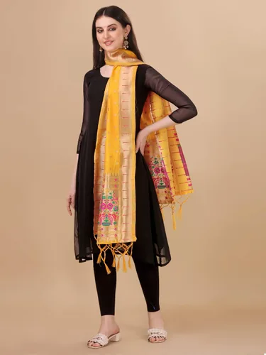 Miniatura 8 de Estampado Animal Seda Hani Dupatta